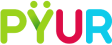Dies ist das Logo der Firma PYUR