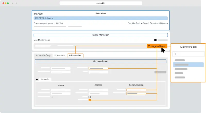 Field Service Management Software - Automatisierung