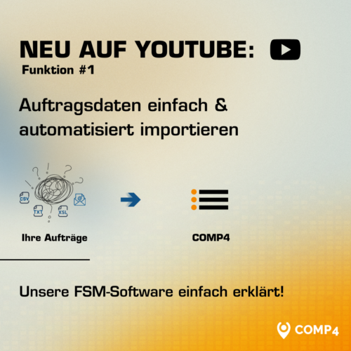 Der COMP4-Feeder für einen automatischen Datenimport Ihrer Aufträge