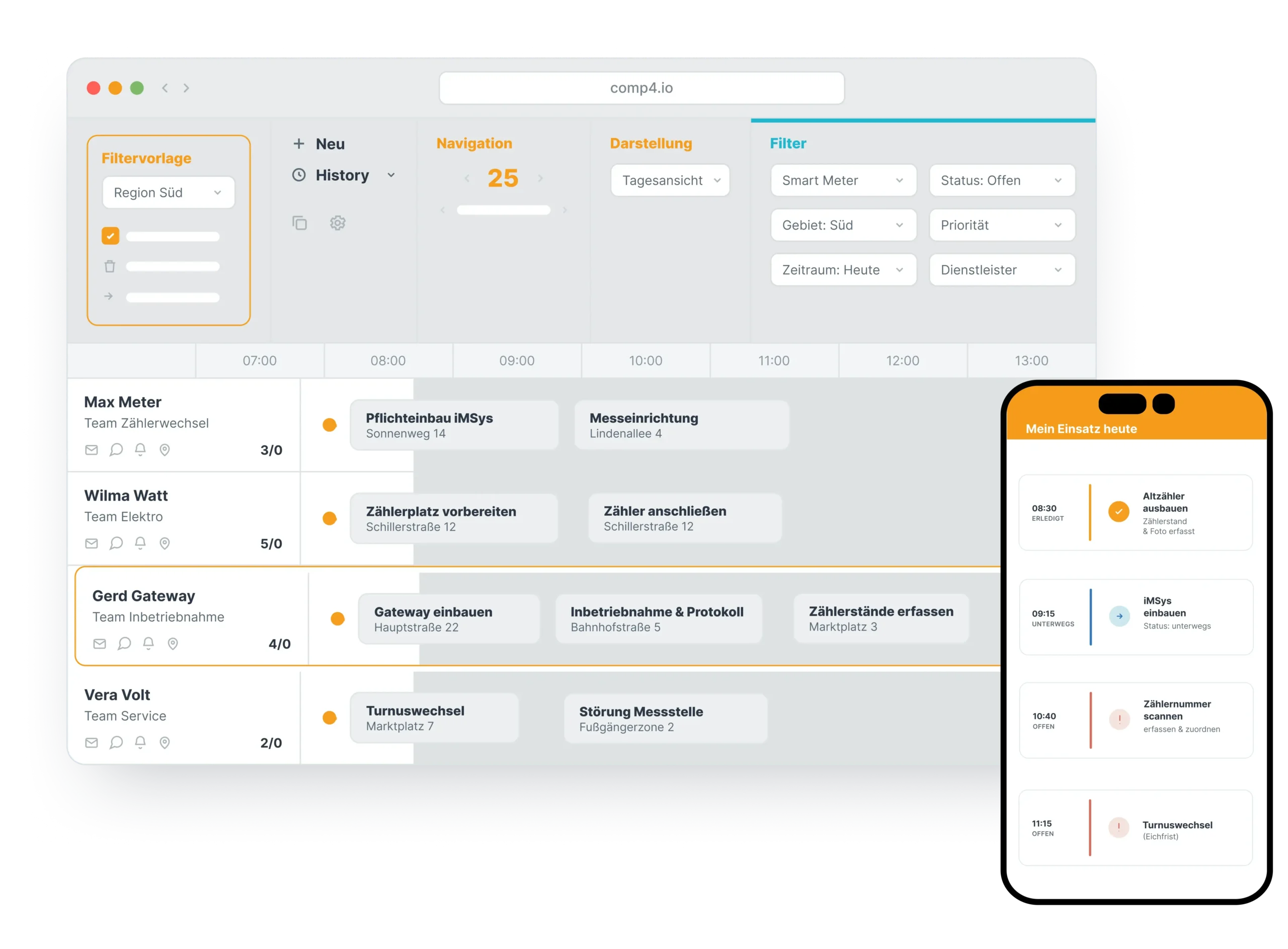 hero smart meter mockup