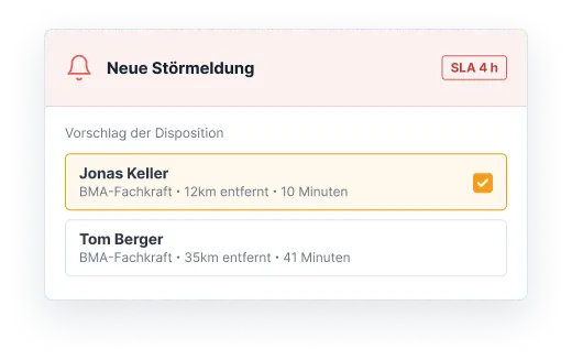 IQ.Techfinder in der Brandschutz-Software COMP4
