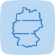 Dies ist ein Icon, welches eine Deutschlandkarte zeigt.