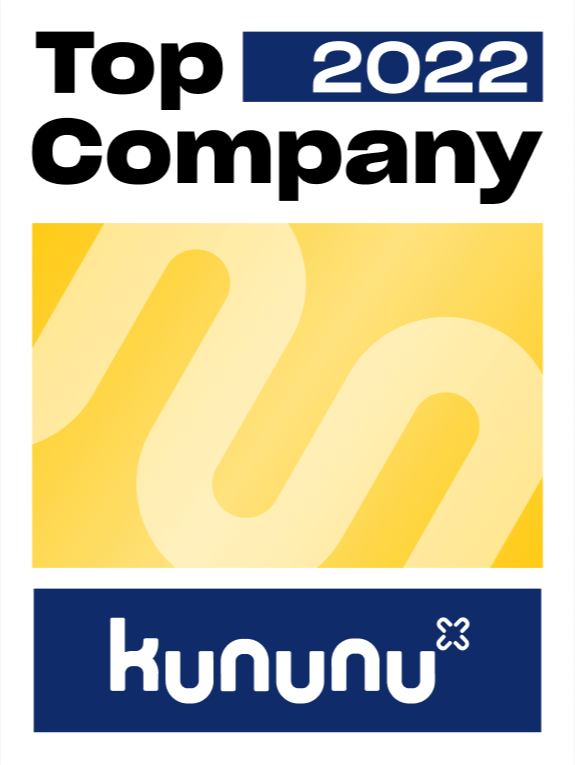 Diese Grafik zeigt den TOP 2022 COMPANY Kununu-Award