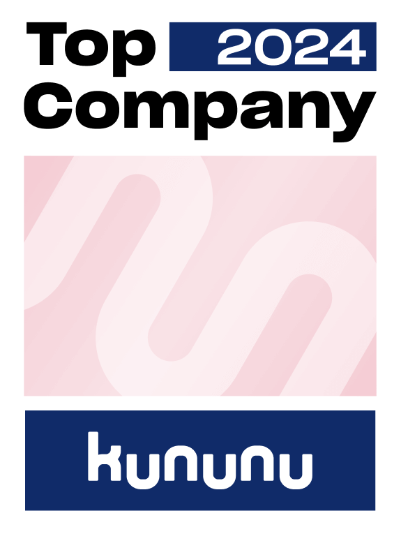 Diese Grafik zeigt den TOP 2024 COMPANY Kununu-Award